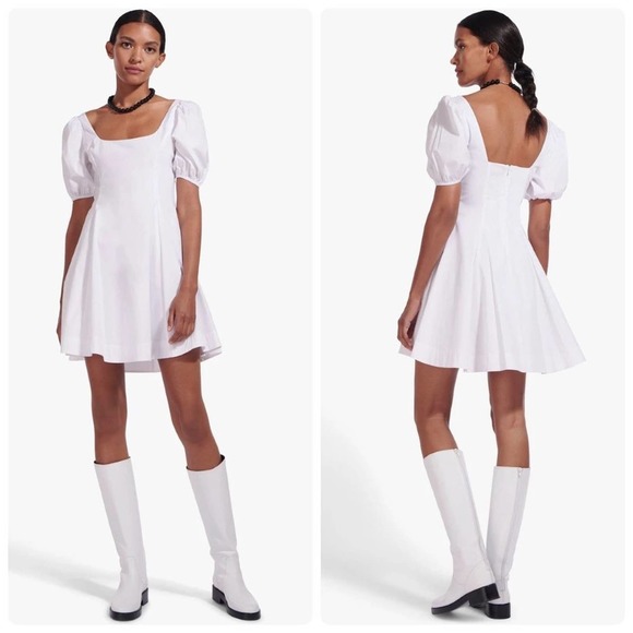 STAUD Dresses & Skirts - Staud Laelia Minidress in White